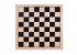 Doble cara: ajedrez + juego de molino, sicómoro, IMPRESIÓN negro